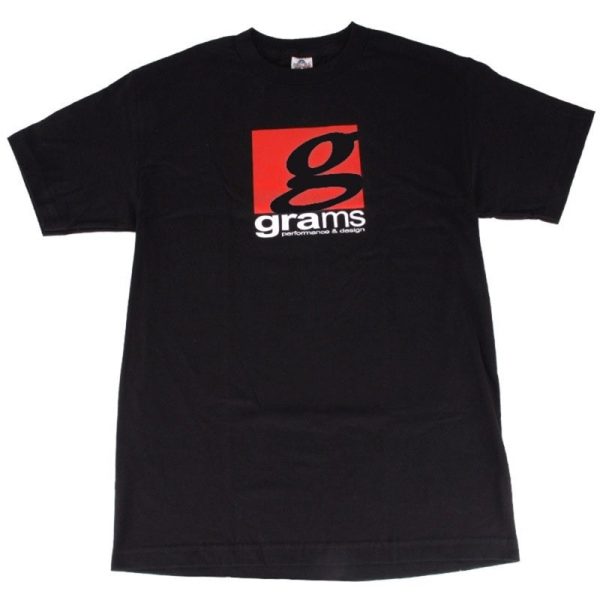 Grams Performance and Design Logo Black T-Shirt - XL Hot on Sale