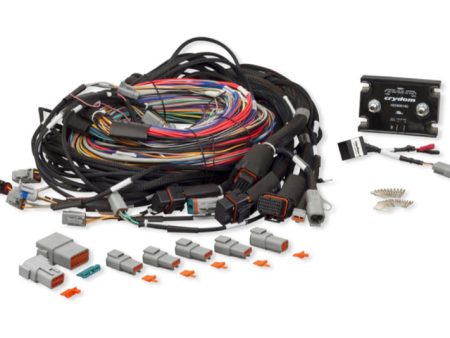 Haltech Elite 2500 & REM 16 Sequential Injector Integrated 8ft Universal Wire-In Harness Sale