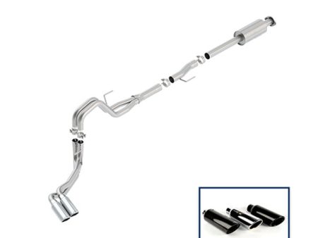 Ford Racing 15-18 F-150 5.0L Cat-Back Extreme Exhaust System Side Exit w  Chrome Tips Cheap