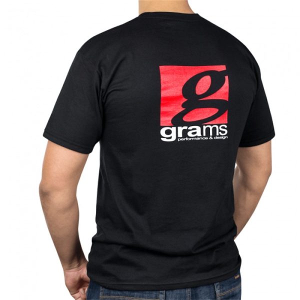 Grams Performance and Design Logo Black T-Shirt - XL Hot on Sale