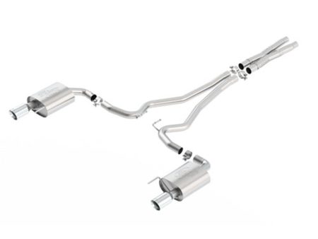 Ford Racing 2015 Mustang 5.0L Sport Cat-Back Exhaust System Chrome (No Drop Ship) For Discount