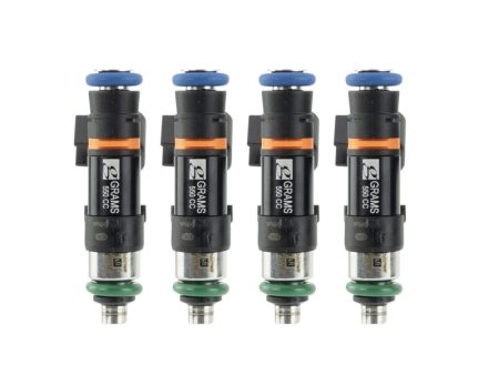 Grams Performance Mitsubishi Evo 1-9   Eclipse GSX GS-T 550cc Fuel Injectors (Set of 4) on Sale