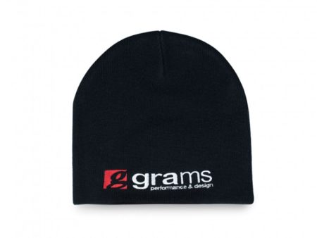 Grams Performance Grams Skully Beanie Black For Cheap