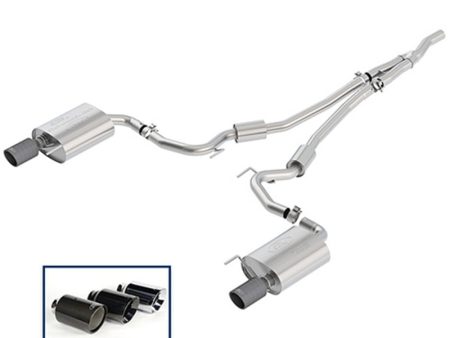 Ford Racing 18+ Mustang 2.3L EcoBoost Cat-Back Sport Exhaust System w Carbon Fiber Tips Cheap