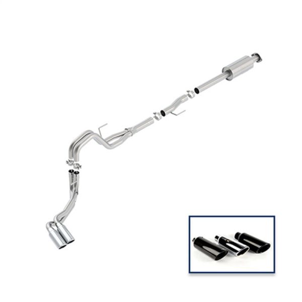 Ford Racing 15-18 F-150 5.0L Cat-Back Extreme Exhaust System Side Exit w  Chrome Tips Cheap