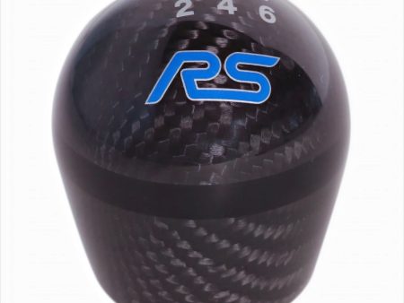 Ford Racing Focus RS Black Carbon Fiber Shift Knob 6 Speed Online Hot Sale