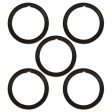 Ford Racing 21-22 Bronco Bead Lock Trim Ring Kit - Black Fashion