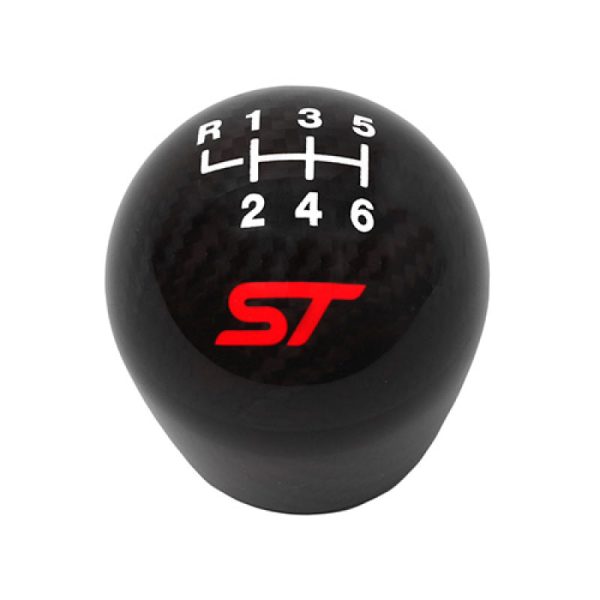 Ford Racing Focus ST Black Carbon Fiber Shift Knob 6 Speed Cheap