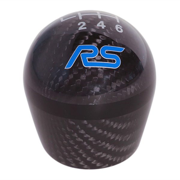 Ford Racing Focus RS Black Carbon Fiber Shift Knob 6 Speed Online Hot Sale