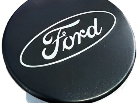 Ford Racing Ford Car Black & Chrome Wheel Center Cap Kit - Satin Hot on Sale