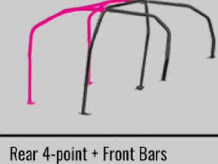 Cusco SFTY21 4-Passenger 6-Point Dash-THROUGH Roll Cage Mitsubishi Evo 10 CZ4A (S O No Cancel) on Sale