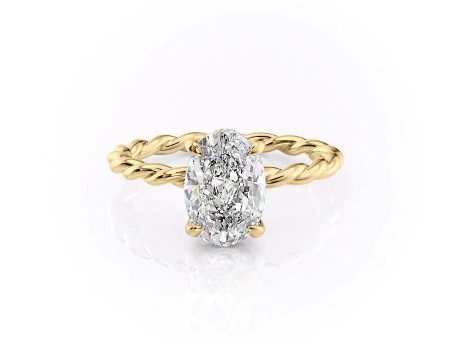 The Alice Set With A 1 Carat Oval Lab Diamond Discount