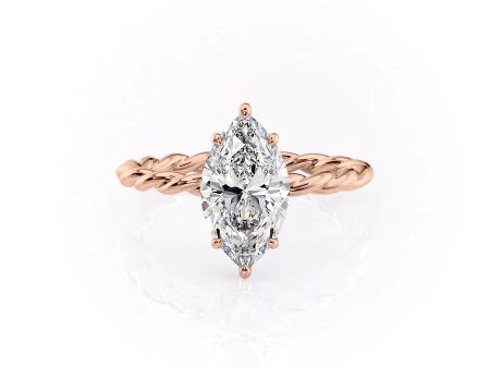 The Alice Set With A 1 Carat Marquise Lab Diamond Online