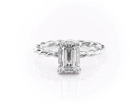 The Alice Set With A 1 Carat Emerald Lab Diamond For Discount