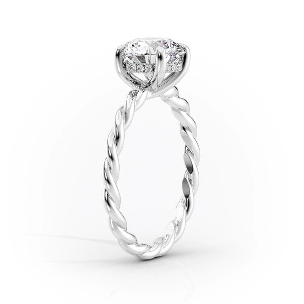 The Alice Set With A 3 Carat Cushion Lab Diamond Hot on Sale